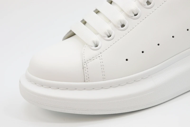 alexander mcqueen  leather platform trainers sneakers-laser