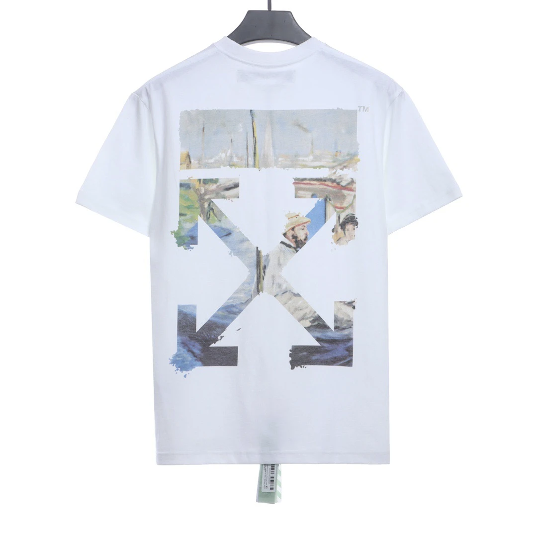 off-white oil painting tee replica