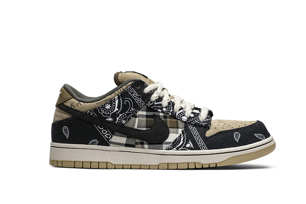 replica travis scott dunks bandana low