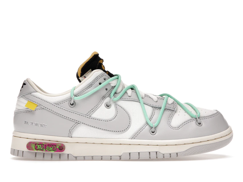 off white low lot 04 of the 50 dunk reps