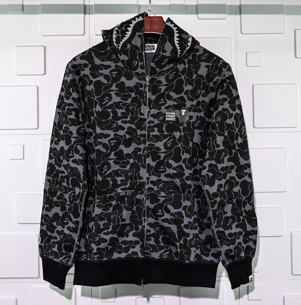 bape dover street market hoodie