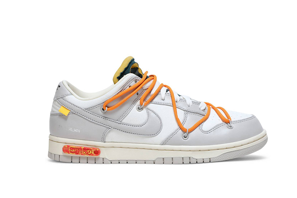 off-white x dunk low ‘lot 44 of 50’