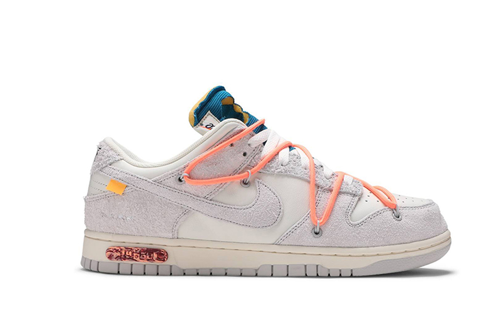 dunk low off-white lot 19 reps