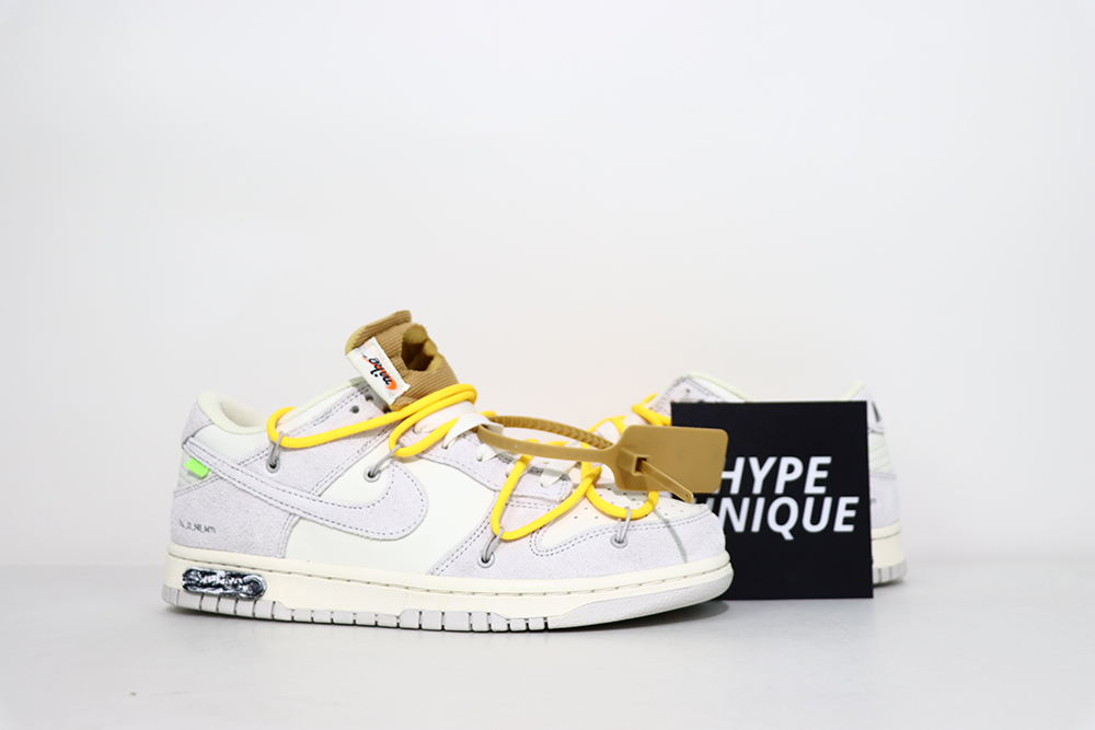 dunk low off-white lot 39 reps