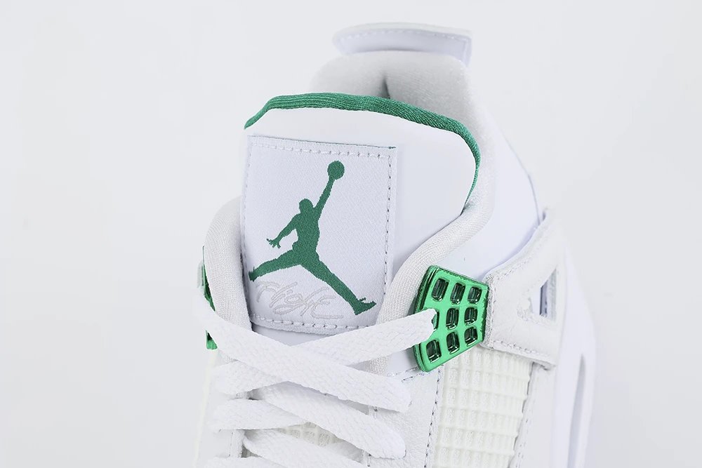 jordan 4 retro metallic green reps