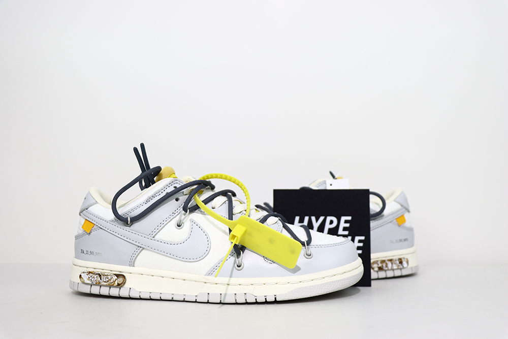 dunk low off-white lot 41 reps