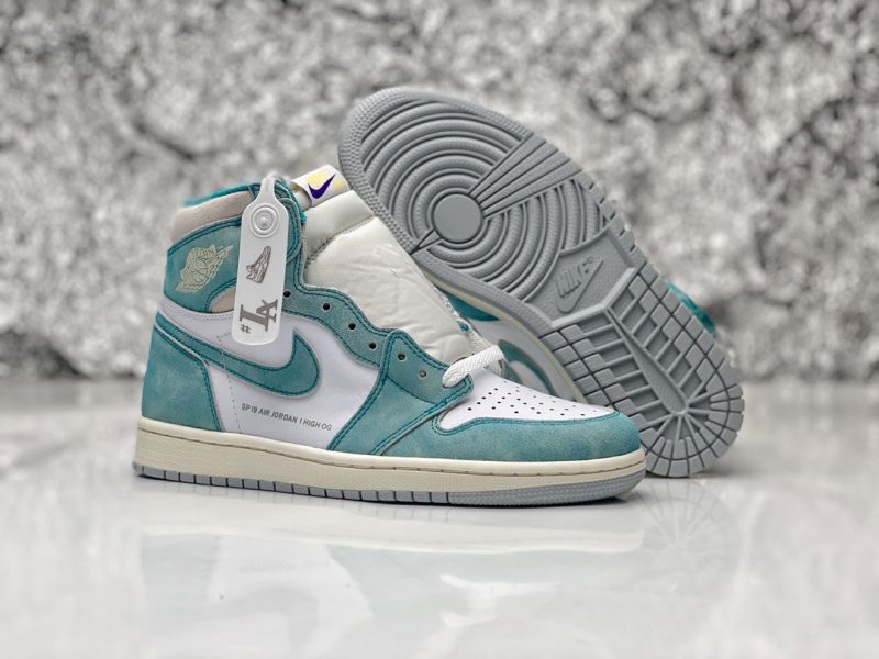 jordan 1 retro high og “turbo green” replica