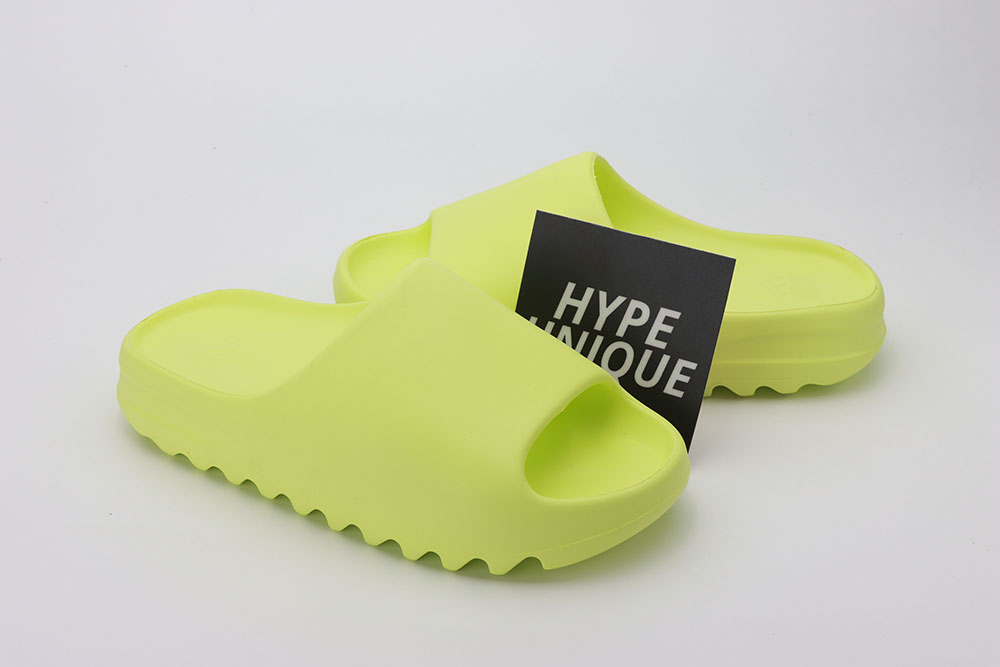 yeezy slide ‘glow green’ reps