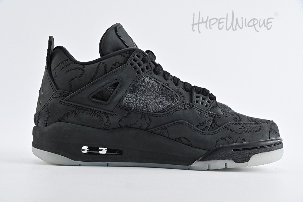 jordan 4 retro kaws black reps