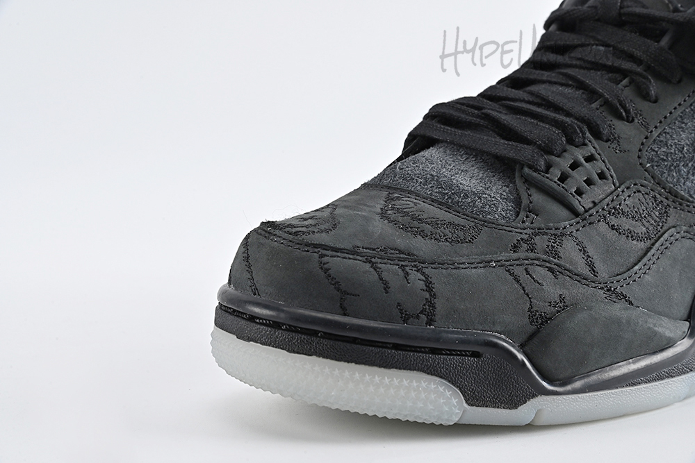 jordan 4 retro kaws black reps