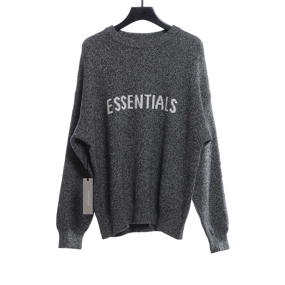 essentials chest letter sweater