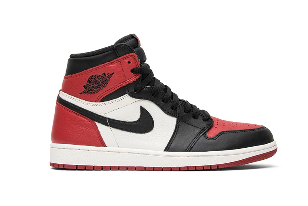 air jordan 1 “bred toe” quality reps