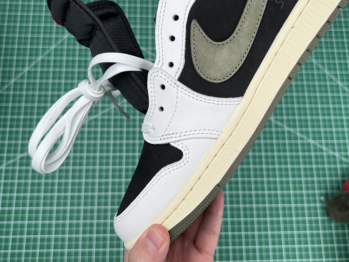 travis scott air jordan 1 low og “olive” quality reps