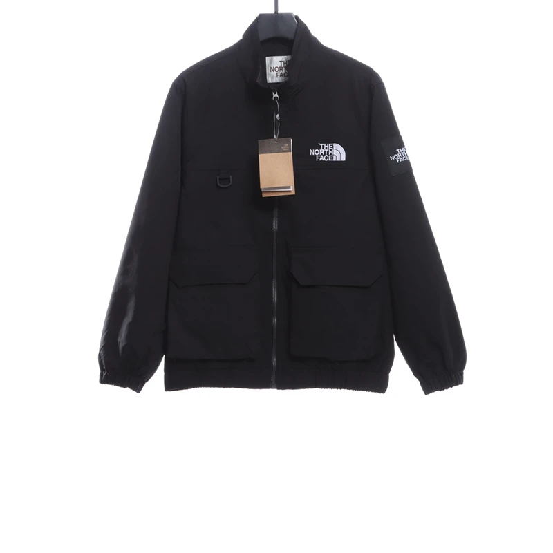 over pocket panel logo jacket