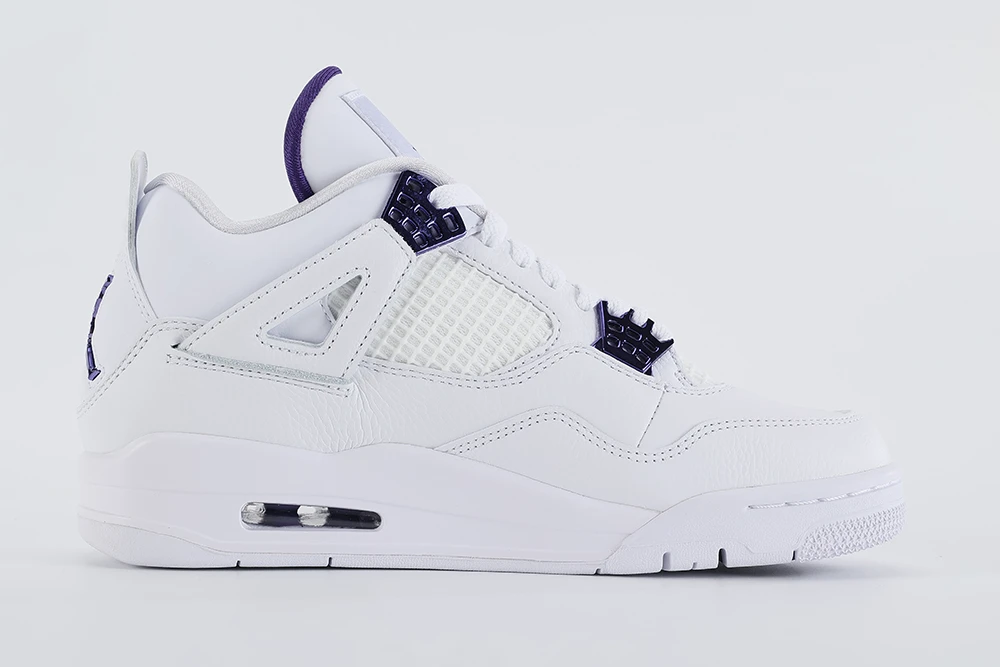 jordan 4 retro purple metallic replica