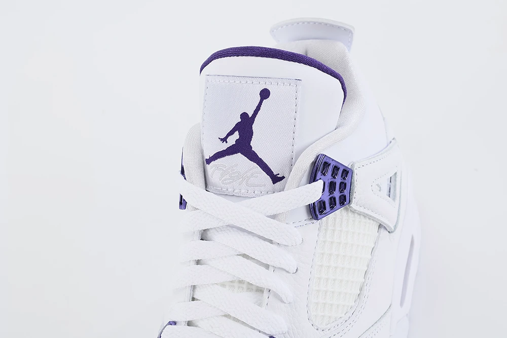 jordan 4 retro purple metallic replica