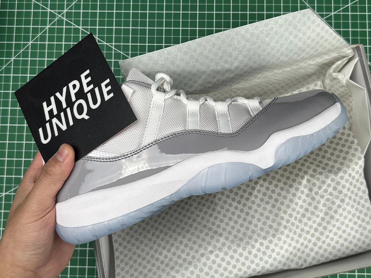 air jordan 11 retro low ‘cement grey’ reps