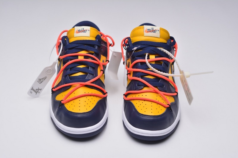 off-white low “university gold” dunk