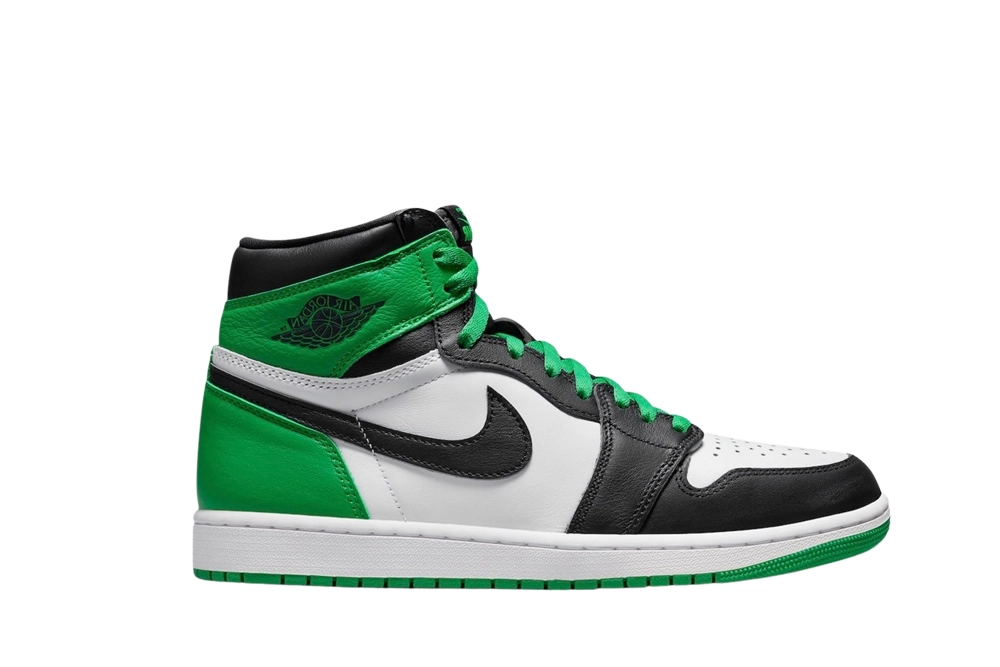 air jordan 1 high og lucky green reps