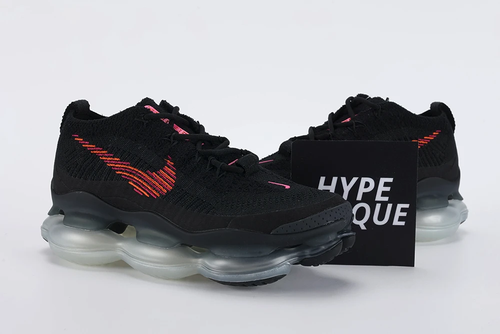 air max scorpion black red pink