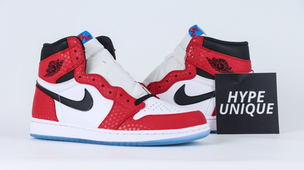 jordan 1 retro high spider-man origin story reps