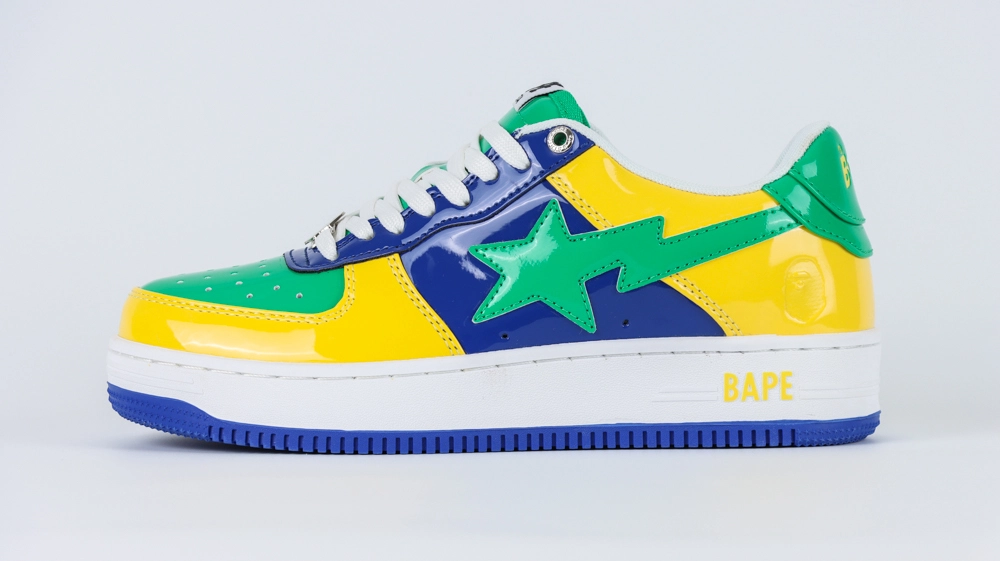 bapesta m1 ‘brazil’ replica