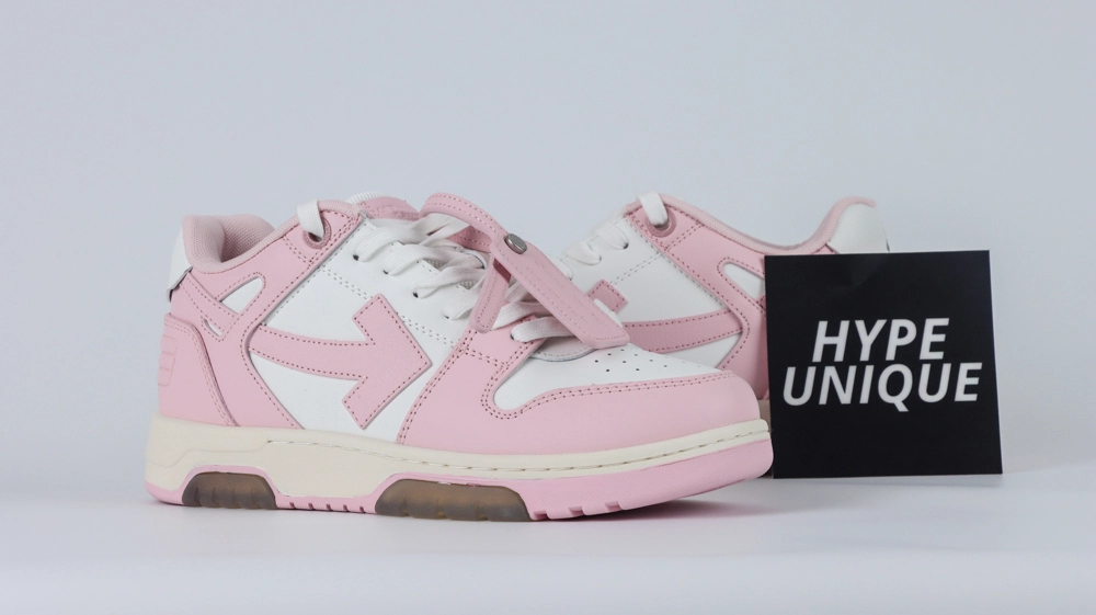 off-white out of office ‘pink white’ reps