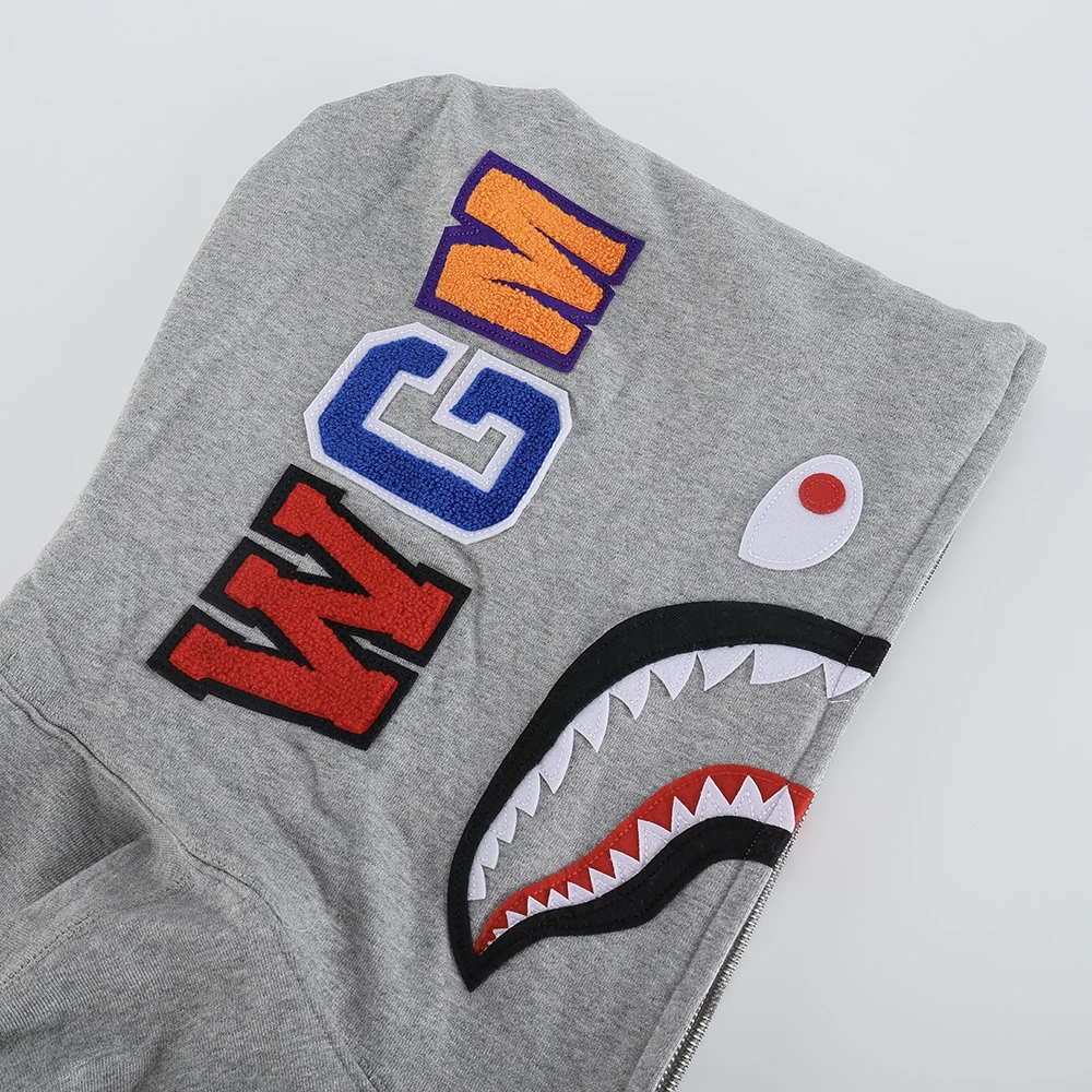 bape a bathing ape® shark full-zip hoodie