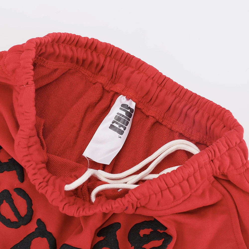 sp5der logo pant red reps