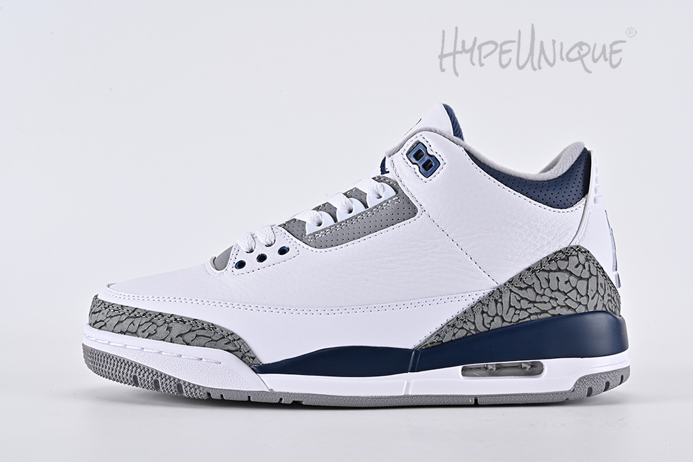 air jordan 3 “midnight navy” replicas