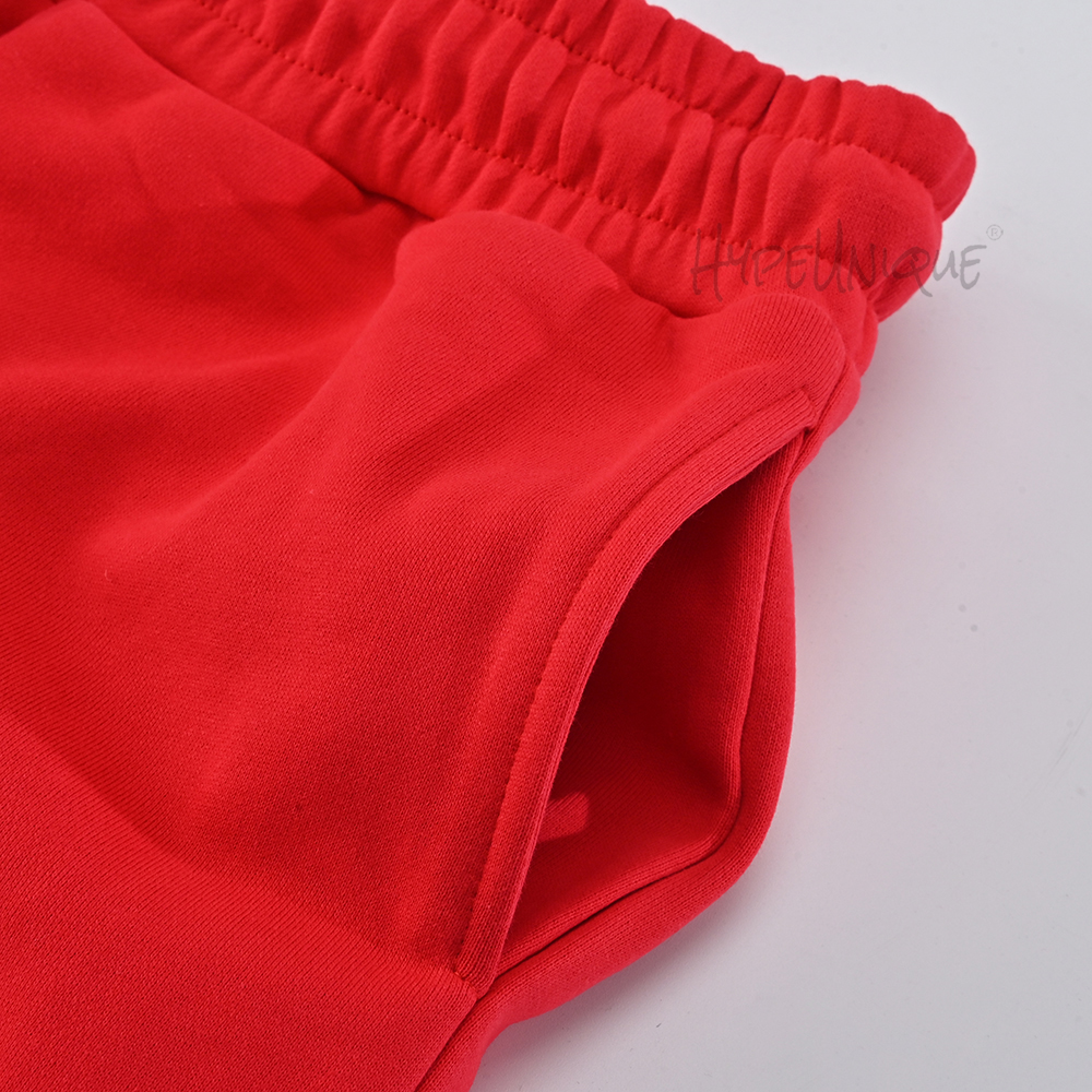 denim tears cotton wreath sweatpants “red”