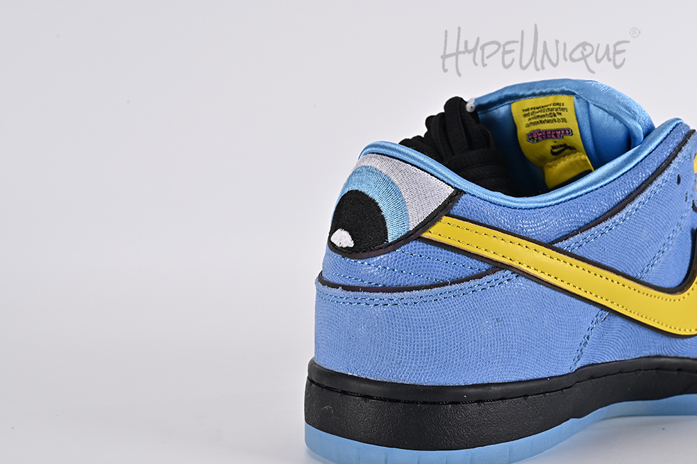 powerpuff girls dunk low “bubbles”