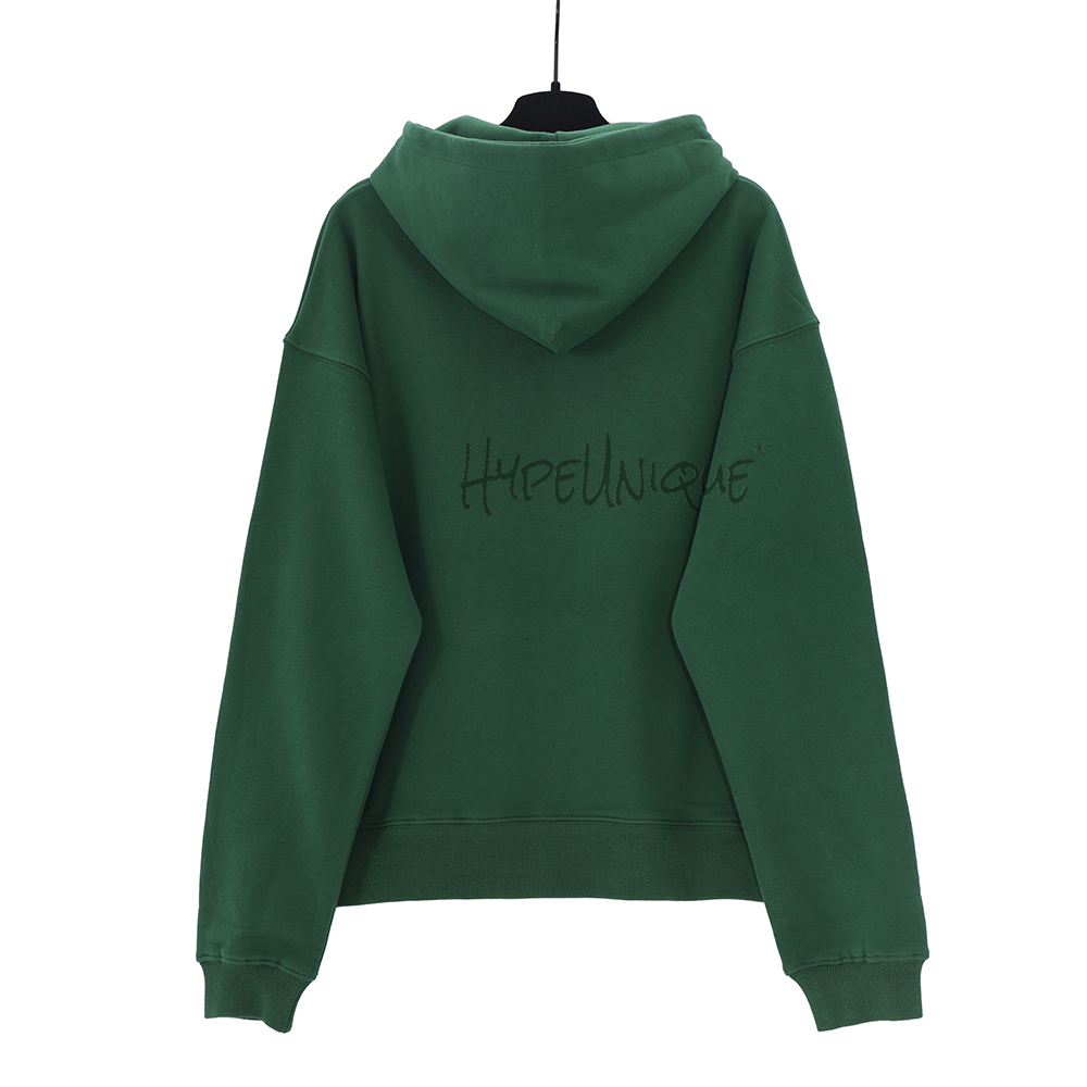 sp5der web logo hoodie ‘maroon’ & hunter green