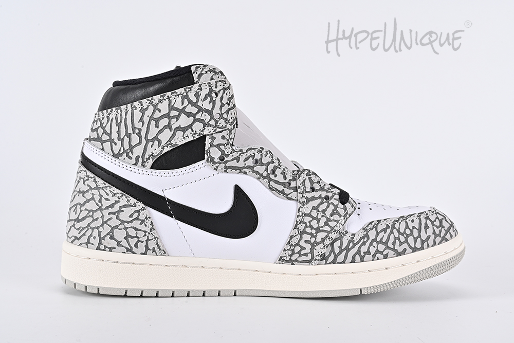 air jordan 1 retro high og ‘white cement’ reps