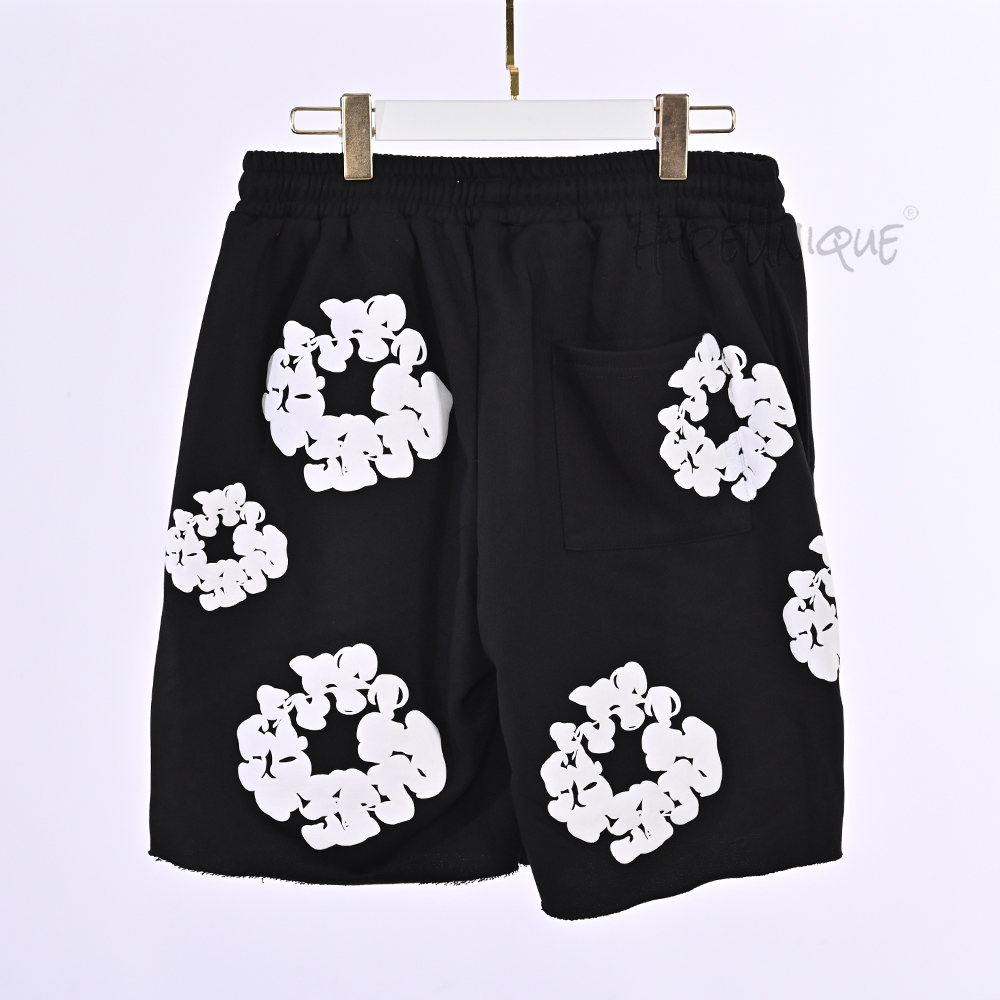 denim tears cotton wreath sweat shorts