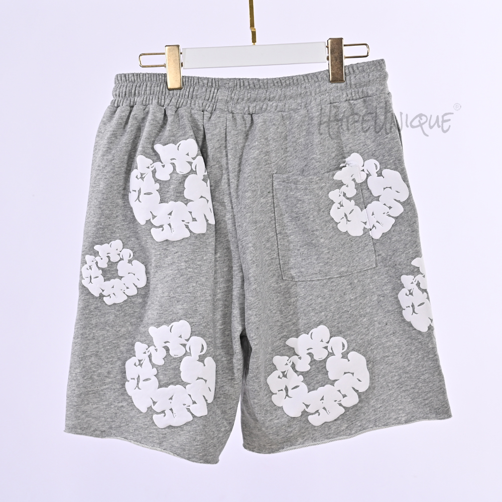 denim tears cotton wreath sweat shorts