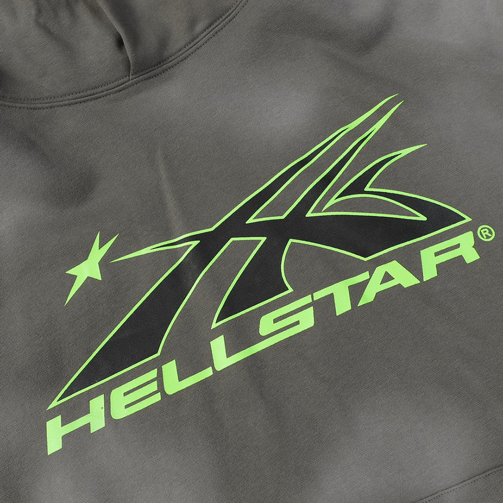 hellstar starry night hoodie camouflage gray