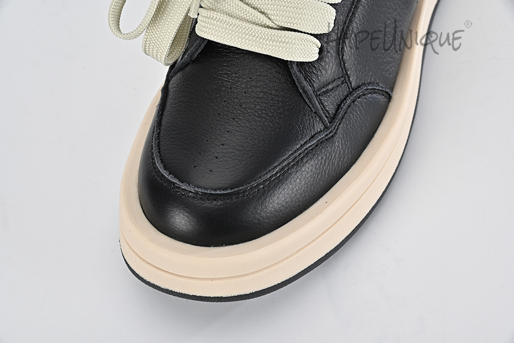 rick owens x turbowpn mid ‘black cloud cream’