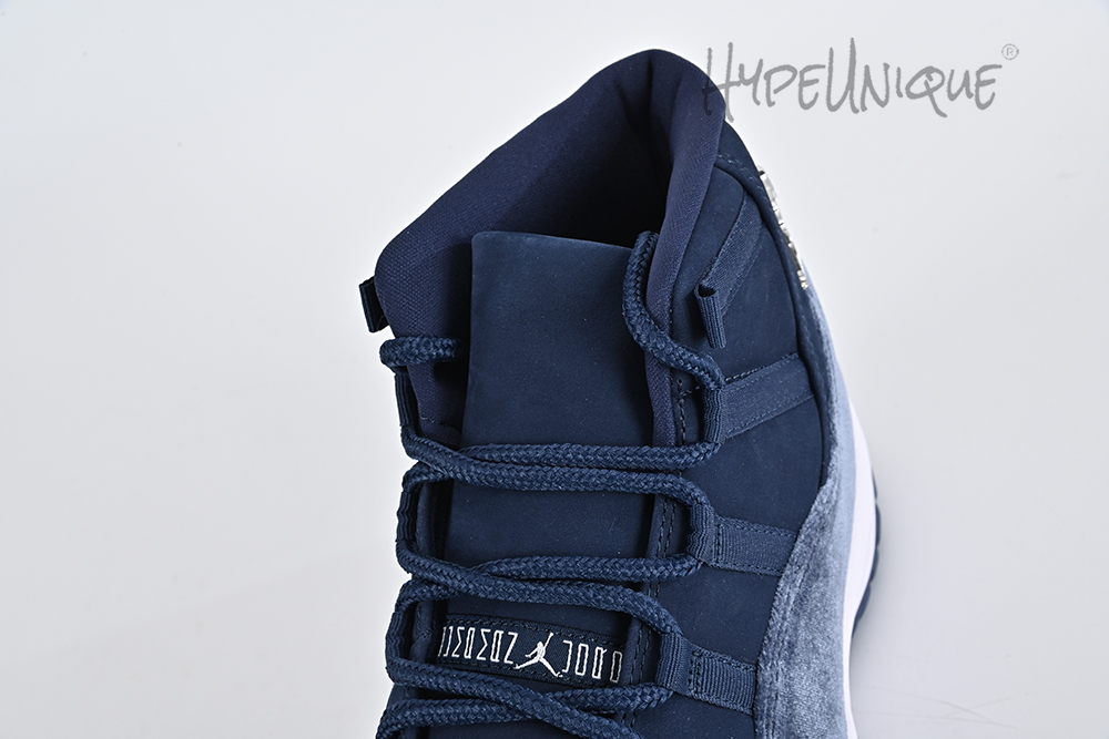 wmns air jordan 11 retro ‘midnight navy velvet’