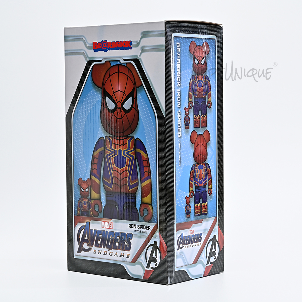 bearbrick iron spider 400%