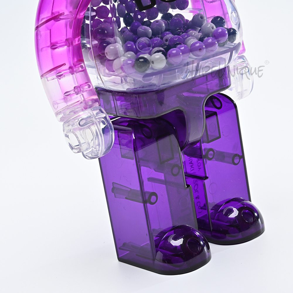 bearbrick macau 2020 wf fashion purple set