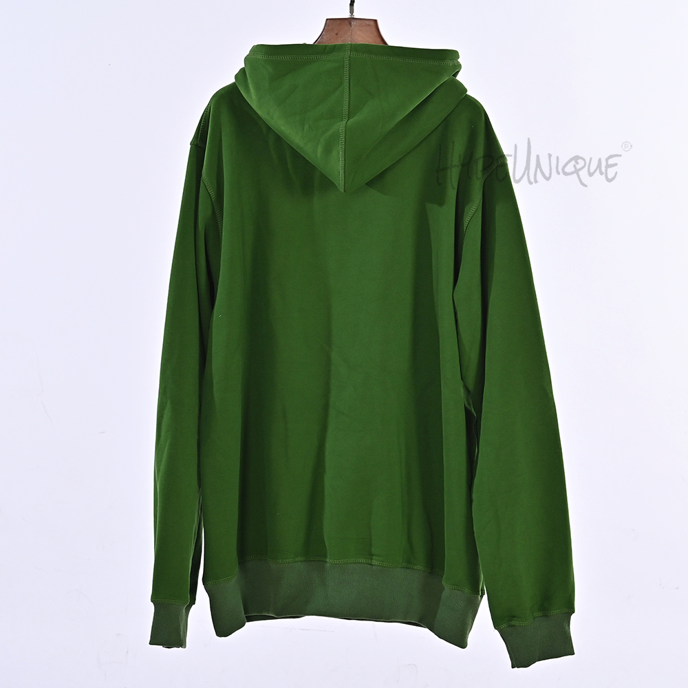 corteiz 5 starz alcatraz hoodie green