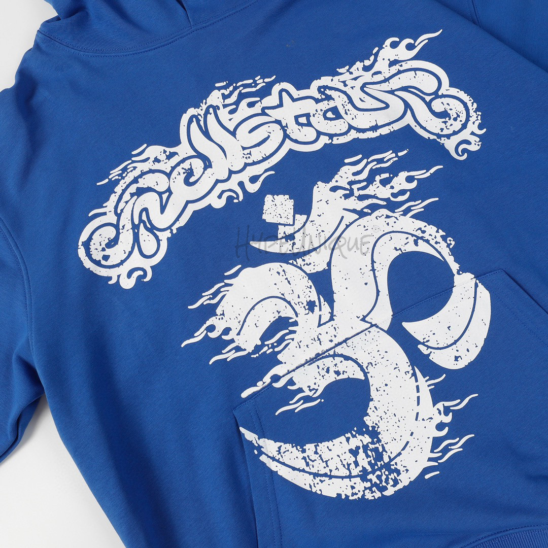 hellstar blue hoodie capsule