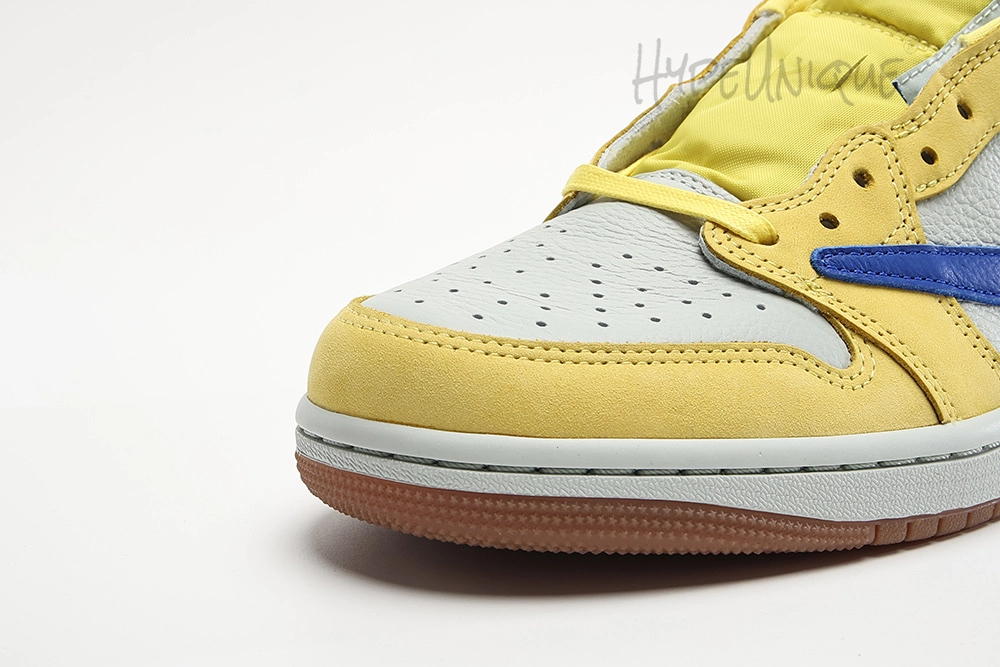 travis scott air jordan 1 canary low reps