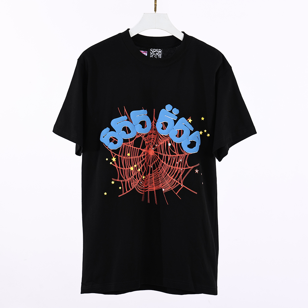 sp5der 555555 spider web tee