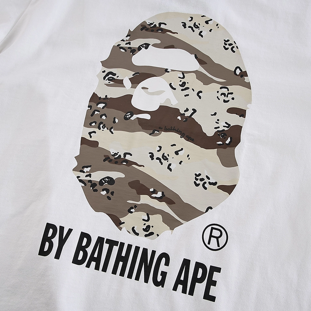 bape desert camo by bathing ape relaxed tee ‘black/white’