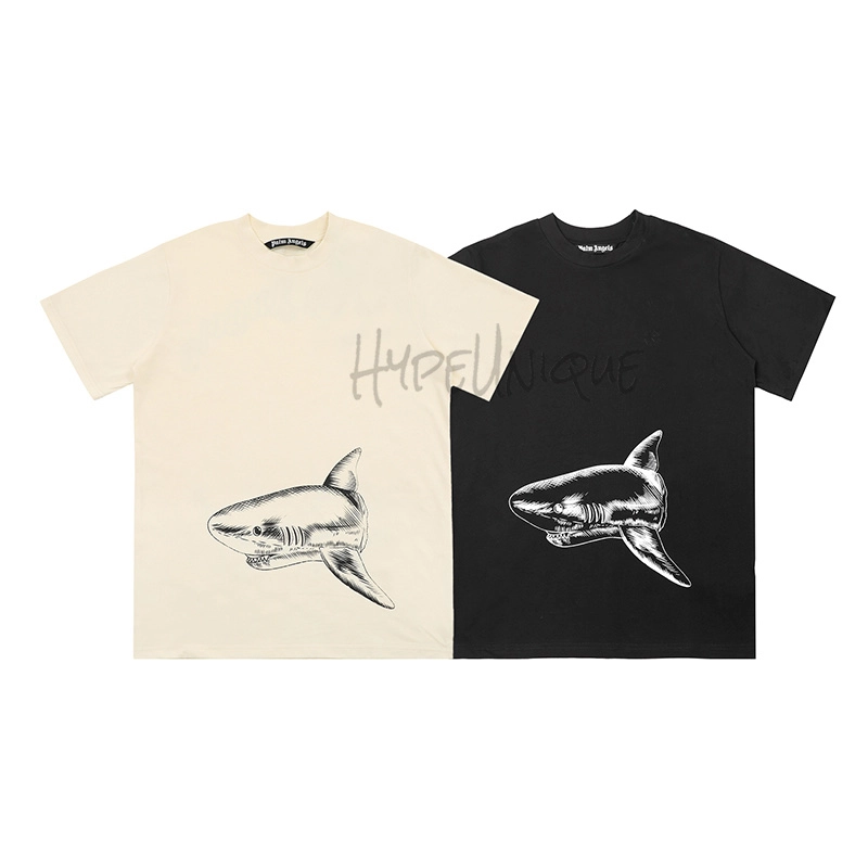 palm angels shark t-shirts