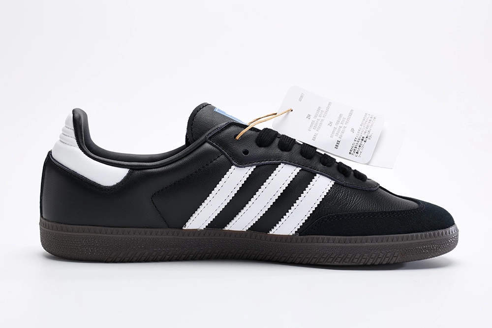 adidas samba og black white gum reps