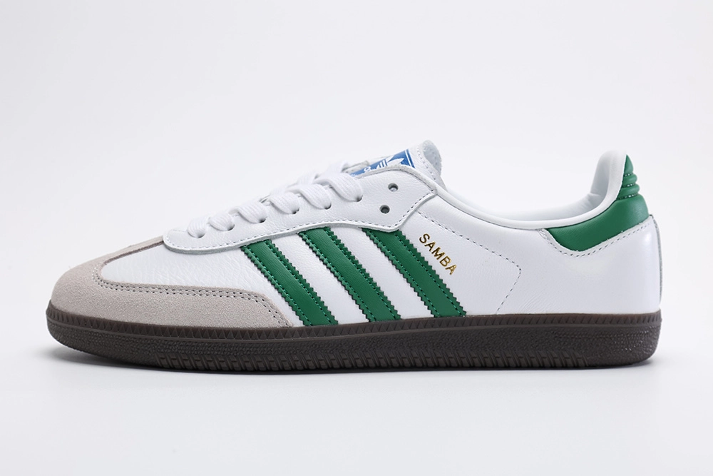 adidas samba og footwear white green replica