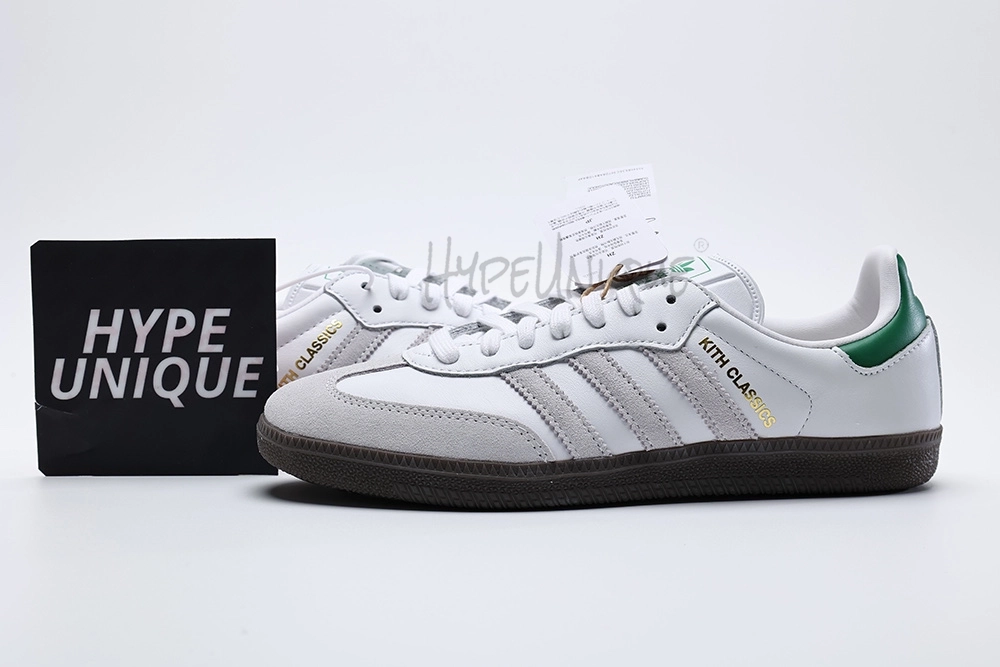 adidas samba og kith classics white green (2021/2024)